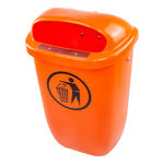 Tegra Abfallbehälter orange 50 l